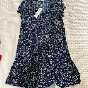 Kate Kasin drop waist patterned dress